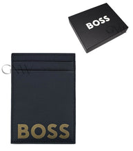 Load image into Gallery viewer, BOSS Men Leather Credit Card Holder with Gift Box