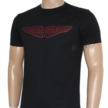 Load image into Gallery viewer, Hackett Men's 'AMR Logo' Short Sleeve T-Shirt Black