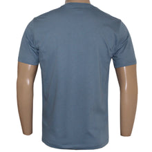 Load image into Gallery viewer, Paul Smith Men's SS T-Shirt Zebra Badge S-XXXL Organic Cotton/Pigeon Blue