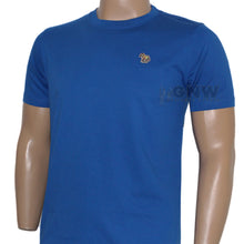 Load image into Gallery viewer, Paul Smith Men's SS T-Shirt Zebra Badge S-XL Organic Cotton/Dark Blue