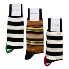 Load image into Gallery viewer, Paul Smith Men 3 Pack Socks 'Hayward' Made In Italy One Size