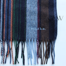 Load image into Gallery viewer, Paul Smith Men's/ Unisex PS Trent Stripe Scarf Multicoloued
