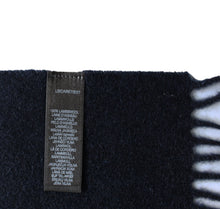 Load image into Gallery viewer, Paul Smith Men's/ Unisex Plain Pure Wool Scarf Dark Blue