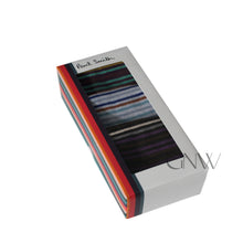 Load image into Gallery viewer, Paul Smith Men 3 Pack Socks 'Gavin Stripe' Made In Italy One Size
