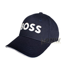 Load image into Gallery viewer, Copy of Boss Men's Baseball Cap/ Golf Cap "CAP 3" New Logo Navy - One Size