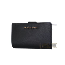 Load image into Gallery viewer, Michael Kors JET-SET Travel Purse/ Wallet - Black