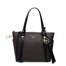 Load image into Gallery viewer, MICHAEL KORS Women's 'SULLIVAN' Brown Large Leather Bag