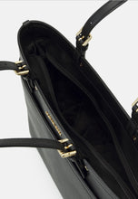 Load image into Gallery viewer, MICHAEL KORS Women's 'Winston' Large Black Cowhide Leather Bag