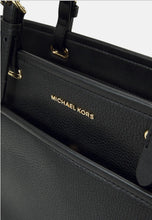 Load image into Gallery viewer, MICHAEL KORS Women's 'Winston' Large Black Cowhide Leather Bag