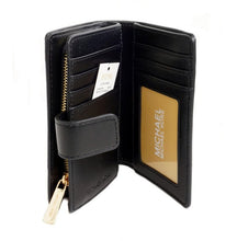 Load image into Gallery viewer, Michael Kors JET-SET Travel Purse/ Wallet - MK Print Black
