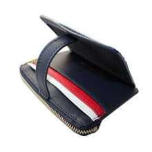 Load image into Gallery viewer, Tommy Hilfiger Women's 'HONEY MODERN' Zip Purse/Credit Card Holder Dark Blue With Gift Box