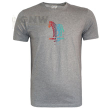Load image into Gallery viewer, Paul Smith Men&#39;s T Shirt Multi-Coloured Zebra Grey
