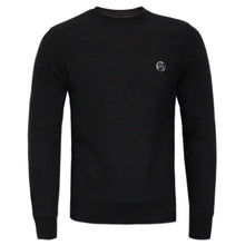 Load image into Gallery viewer, Paul Smith Men Crew Neck P/S Logo Jumper Black