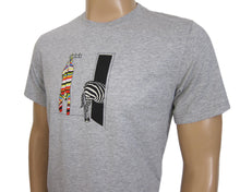 Load image into Gallery viewer, Paul Smith Men's T Shirt Half Zebra Grey
