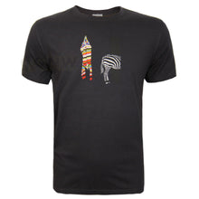 Load image into Gallery viewer, Paul Smith Men's T Shirt Half Zebra Black