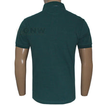 Load image into Gallery viewer, Hackett Men Mix Woven Trim Polo Shirt Slim Fit Green