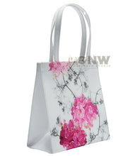 Load image into Gallery viewer, Ted Baker Women Babylon Floral Shopper Bag 'IVIECON' Grey Size SMALL