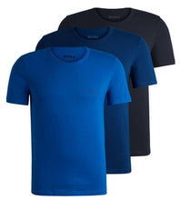 Load image into Gallery viewer, Boss Men&#39;s Plain Crew Neck Short Sleeve Soft Cotton T Shirt 3 Pack

