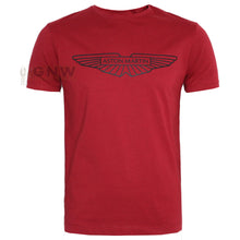 Load image into Gallery viewer, Hackett Men&#39;s &#39;AMR Logo&#39; Short Sleeve T-Shirt Red
