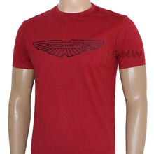 Load image into Gallery viewer, Hackett Men&#39;s &#39;AMR Logo&#39; Short Sleeve T-Shirt Red
