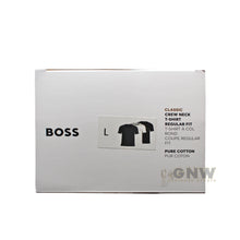 Load image into Gallery viewer, Hugo Boss Men Crew Neck Logo T Shirt 3 PACK (Black/Navy/White)
