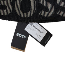 Load image into Gallery viewer, Boss Men's Knitted Beanie/ Skull Lamico Hat Black Made In Italy
