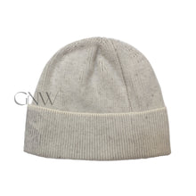 Load image into Gallery viewer, Boss Men&#39;s Knitted Beanie/ Skull Lamico Hat Made In Italy Open White

