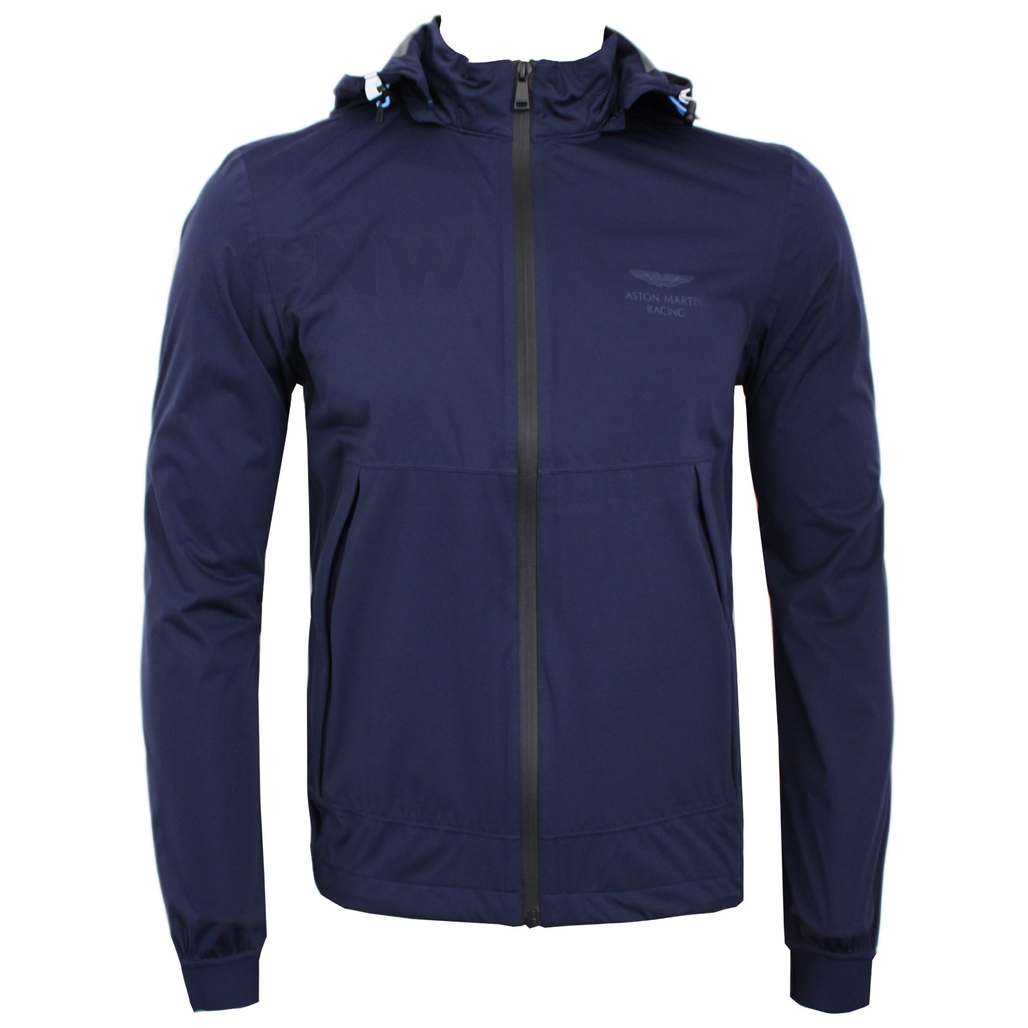AMR Aston Martin ジャケット ネイビー Aston Martin Racing Hackett Track Jacket Boys Girls Youth 13