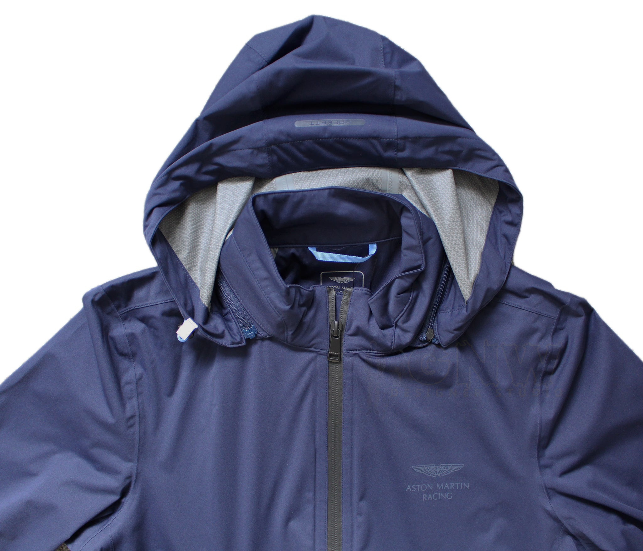 Hackett Men Aston Martin Racing Soft Shell Detachable Hoodie/Jacket S ...