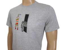 Load image into Gallery viewer, Paul Smith Men&#39;s T Shirt Half Zebra Grey
