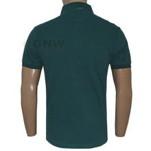 Load image into Gallery viewer, Hackett Men Mix Woven Trim Polo Shirt Slim Fit Green
